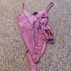 Super Cute Dark Pink Body Suit